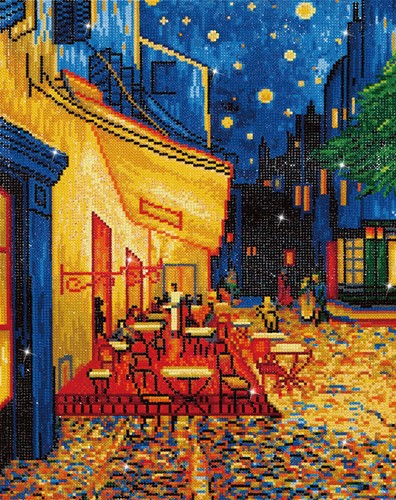 Diamond Dotz - Café At Night (Van Gogh)