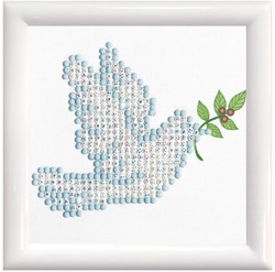 Diamond Dotz - Dove Of Peace Dd Kit With Frame