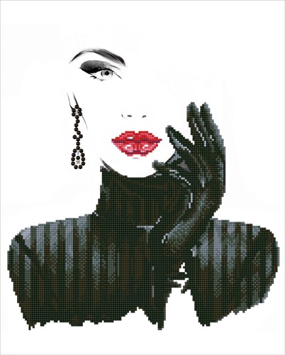 Diamond Dotz - Lady In Black