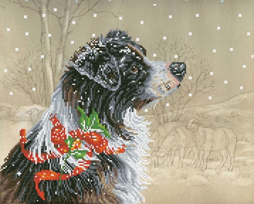 Diamond Dotz - Christmas Collie