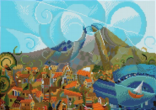 Diamond Dotz - Mount Vesuvius