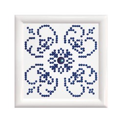 Diamond Dotz - Blue On White Dd Kit With Frame