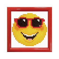 Diamond Dotz - Smiling Face Dd Kit With Frame