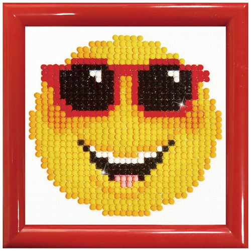 Diamond Dotz - Smiling Face Dd Kit With Frame