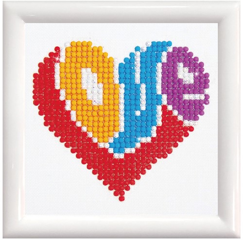 Diamond Dotz - Love Dd Kit With Frame
