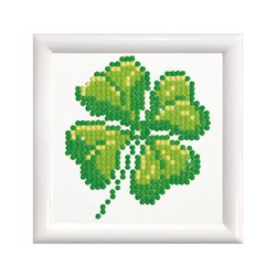 Diamond Dotz - Four Leaf Clover Dd Kit With Frame