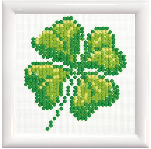 Diamond Dotz - Four Leaf Clover Dd Kit With Frame
