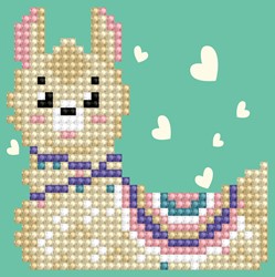 Diamond Dotz - Llama Heart
