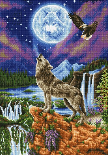 Diamond Dotz - Mystic Wolf