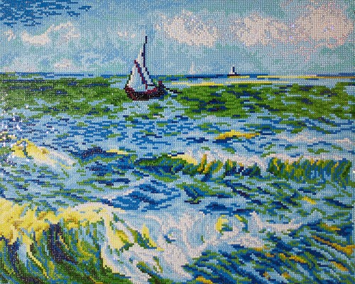 Diamond Dotz - Seascape At Saint Maries (Van Gogh)