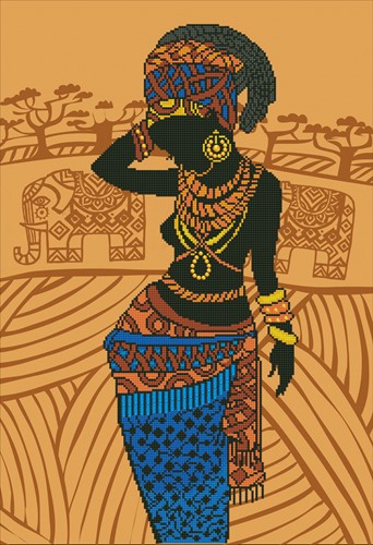 Diamond Dotz - African Princess