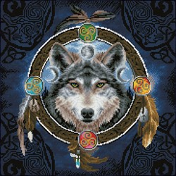 Diamond Dotz - Celtic Wolf Guide