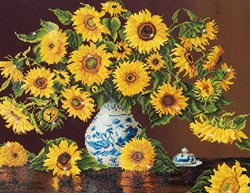 Diamond Dotz - Sunflowers In A China Vase