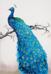 Diamond Dotz - Blue Peacock