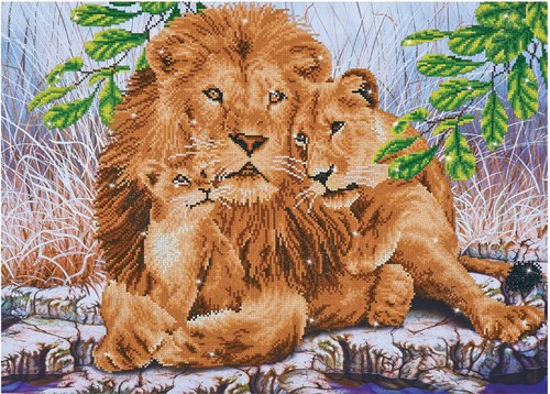 Diamond Dotz - Lion Family