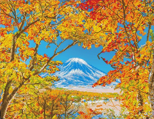 Diamond Dotz - Autumn Mountain