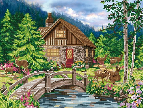 Diamond Dotz - Old Stone Cottage
