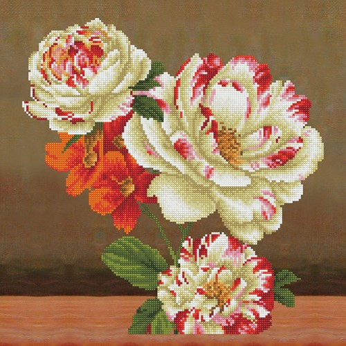 Diamond Dotz - Camellia & Lilly Bouquet
