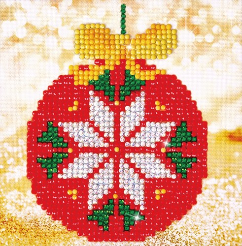 Diamond Dotz - Red Bauble