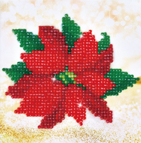 Diamond Dotz - Pointsettia