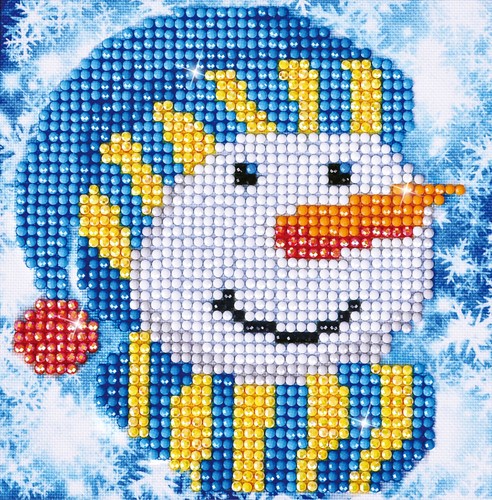 Diamond Dotz - Snowman Cap