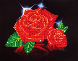 Diamond Dotz - Red Rose Sparkle