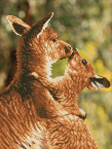 Diamond Dotz - Kissing Kangas