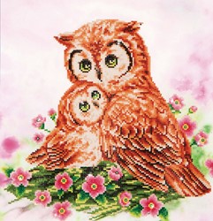 Diamond Dotz - Mother & Baby Owl