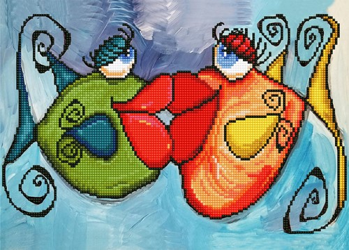 Diamond Dotz - Fishy Kissy