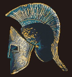 Diamond Dotz - Spartan Symbol