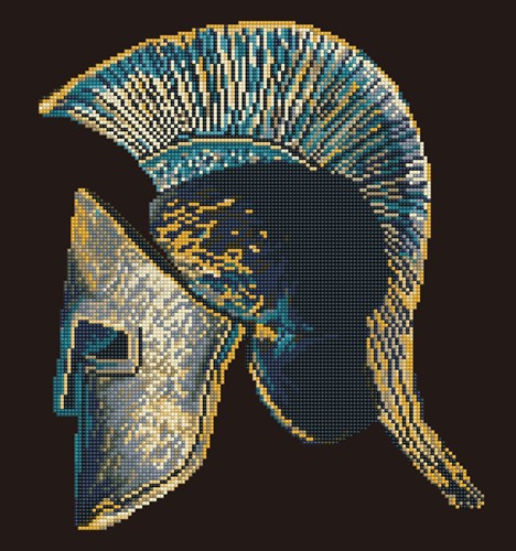 Diamond Dotz - Spartan Symbol