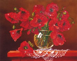 Diamond Dotz - Red Poppies