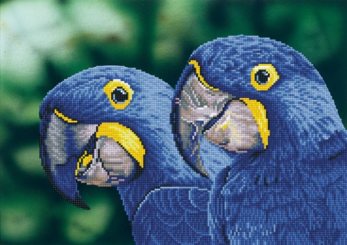 Diamond Dotz - Blue Hyacinth Macaws