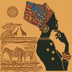 Diamond Dotz - African Elegance