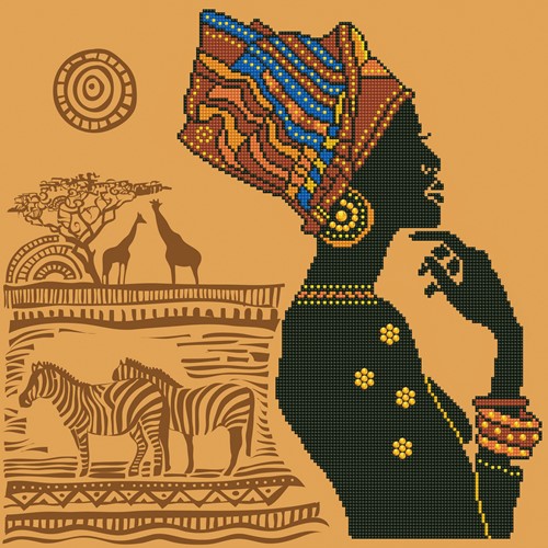 Diamond Dotz - African Elegance