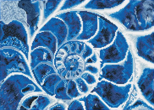 Diamond Dotz - Blue Nautilus