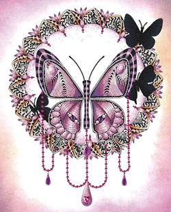 Diamond Dotz - Butterfly Art