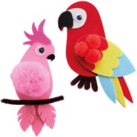 APLI - Craft Kit Vilten Papegaaiten-3