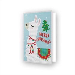 Diamond Dotz - Merry Christmas Llama