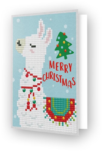 Diamond Dotz - Merry Christmas Llama