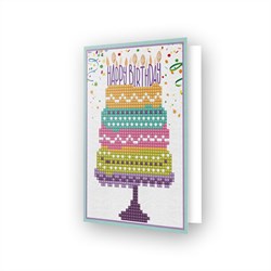 Diamond Dotz - Happy Birthday Cake