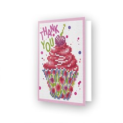 Diamond Dotz - Cup Cake Thank You