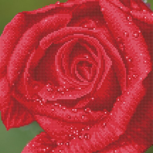 Diamond Dotz - Rose Dew With Frame