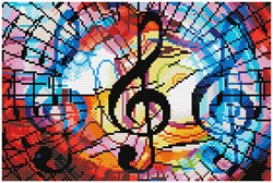 Diamond Dotz - Triple Treble With Frame
