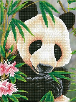 Diamond Dotz - Panda Prince With Frame