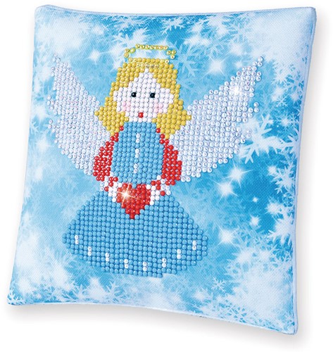 Diamond Dotz - Christmas Angel Pillow
