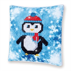 Diamond Dotz - Christmas Penguin Pillow