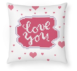 Diamond Dotz - Love You Mini Pillow