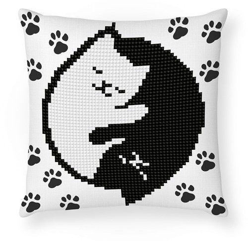Diamond Dotz - Kitty Glow Mini Pillow