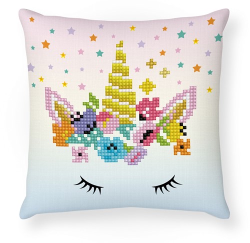Diamond Dotz - Flower Crown Mini Pillow